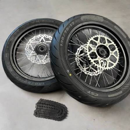 Ultra Bee Supermoto Wheel Set