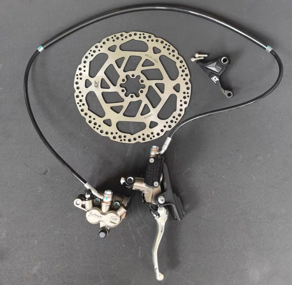 Ultra Bee Brake Kit Version 2 Front+Rear For Surron LBX/E-Ride Pro