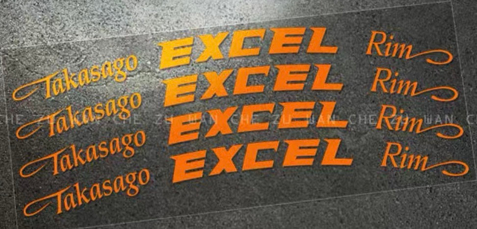 Excel Rim stickers