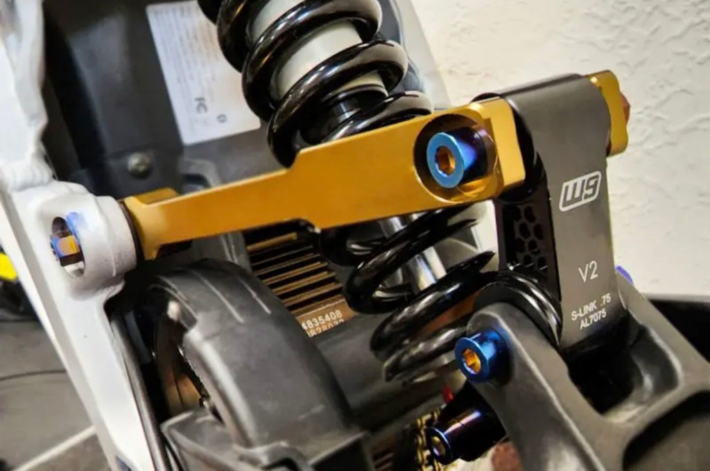 Titanium Rear Suspension/ Linkage Bolt Kit for Surron LBX & Segway X260