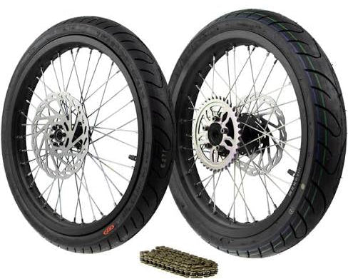 Supermoto Wheel Set CST for Surron LBX/E-ride pro